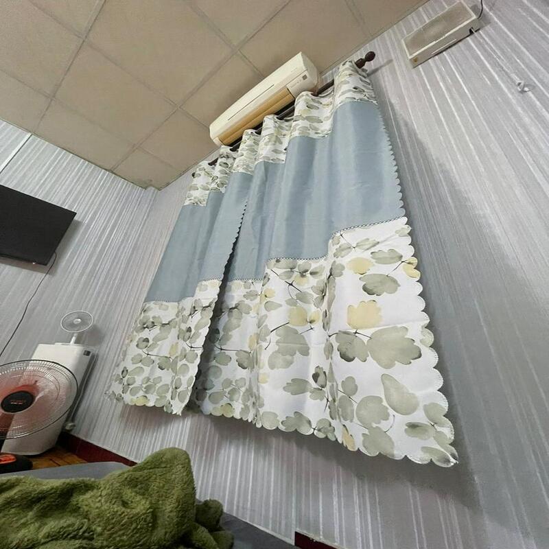 Rèm Vải Mẫu Hoa Phối Màu Decor Kim Vinh Khoen Lỗ DCKV78 - Ảnh 2
