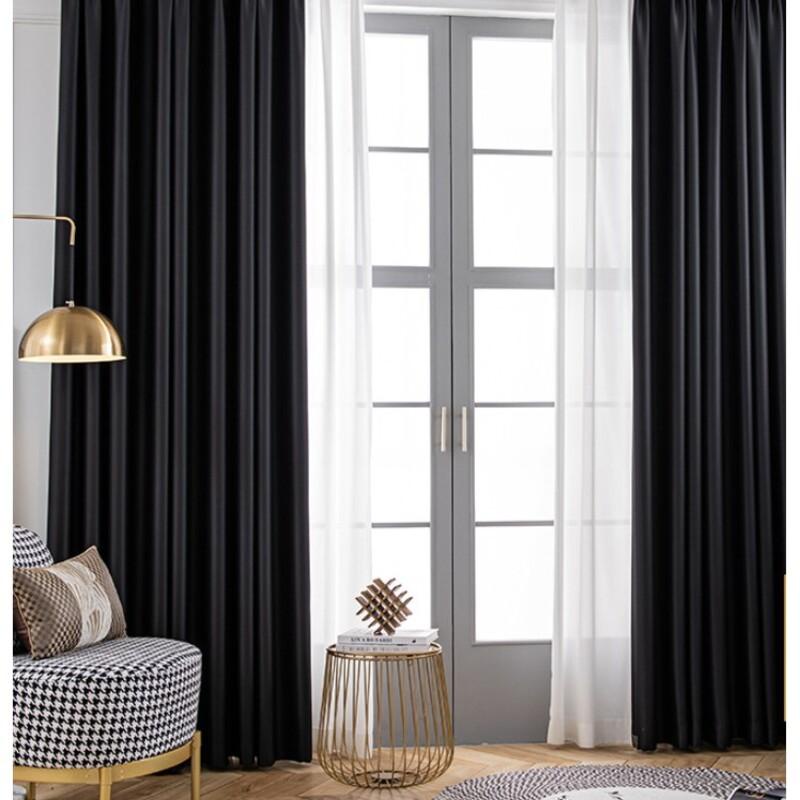 Rèm Vải Nhiều Màu Sắc Decor Kim Vinh Khoen Lỗ DCKV84 - Ảnh 4