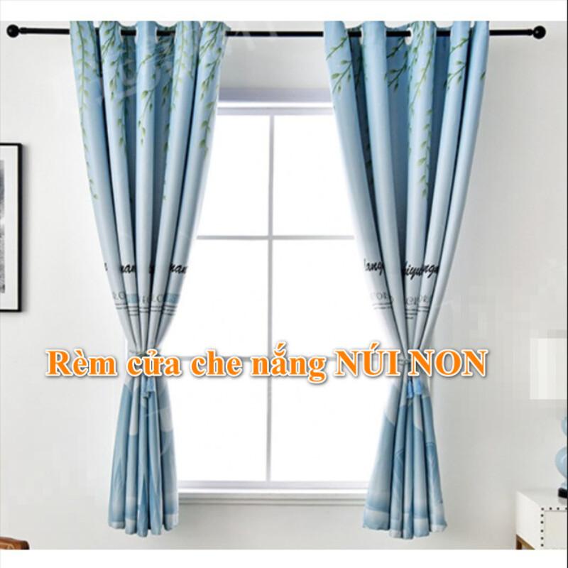 Rèm Vải Núi Non Decor Kim Vinh Khoen Lỗ Cao 2 Mét - Ảnh 7