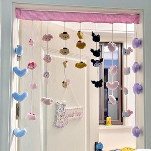 Rèm Cửa Họa Tiết Hoạt Hình Dễ Thương Trang Trí Phòng Khách / Phòng Ngủ - Ảnh 3