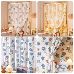 Rèm Cửa Sổ Tự Dính Trang Trí Phòng Khách / Phòng Ngủ - Ảnh 6