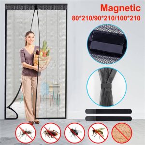 Rèm Cửa Lưới Nam Châm Chống Ruồi Muỗi Cho Phòng Khách / Phòng Ngủ - Ảnh 2