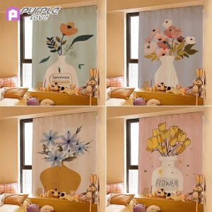 Rèm Ngắn Che Cửa Sổ Trang Trí Phòng Ngủ