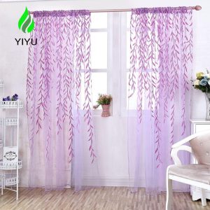 YIYU Rèm Cửa Sổ Vải Voan Trang Trí Phòng Khách / Phòng Ngủ