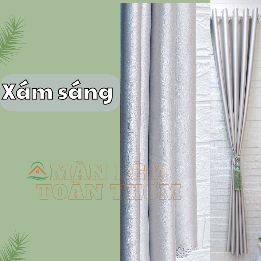 Rèm cửa vải dày mềm mịn Cản nhiệt điều hòa Chống nắng - Ảnh 6