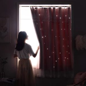Rèm treo 2 lớp treo tường chống nắng, trang trí cửa sổ - phòng khách- decord phòng ngủ. - Ảnh 4
