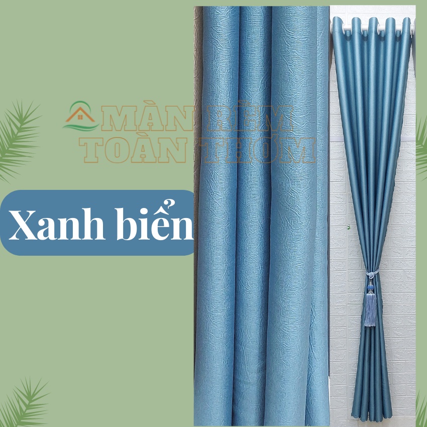 Rèm cửa vải dày mềm mịn Cản nhiệt điều hòa Chống nắng - Ảnh 4