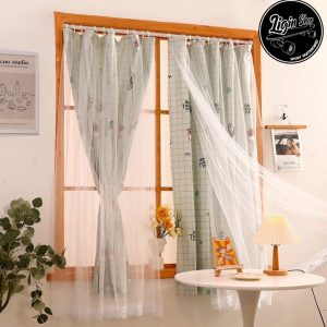 Rèm treo 2 lớp treo tường chống nắng