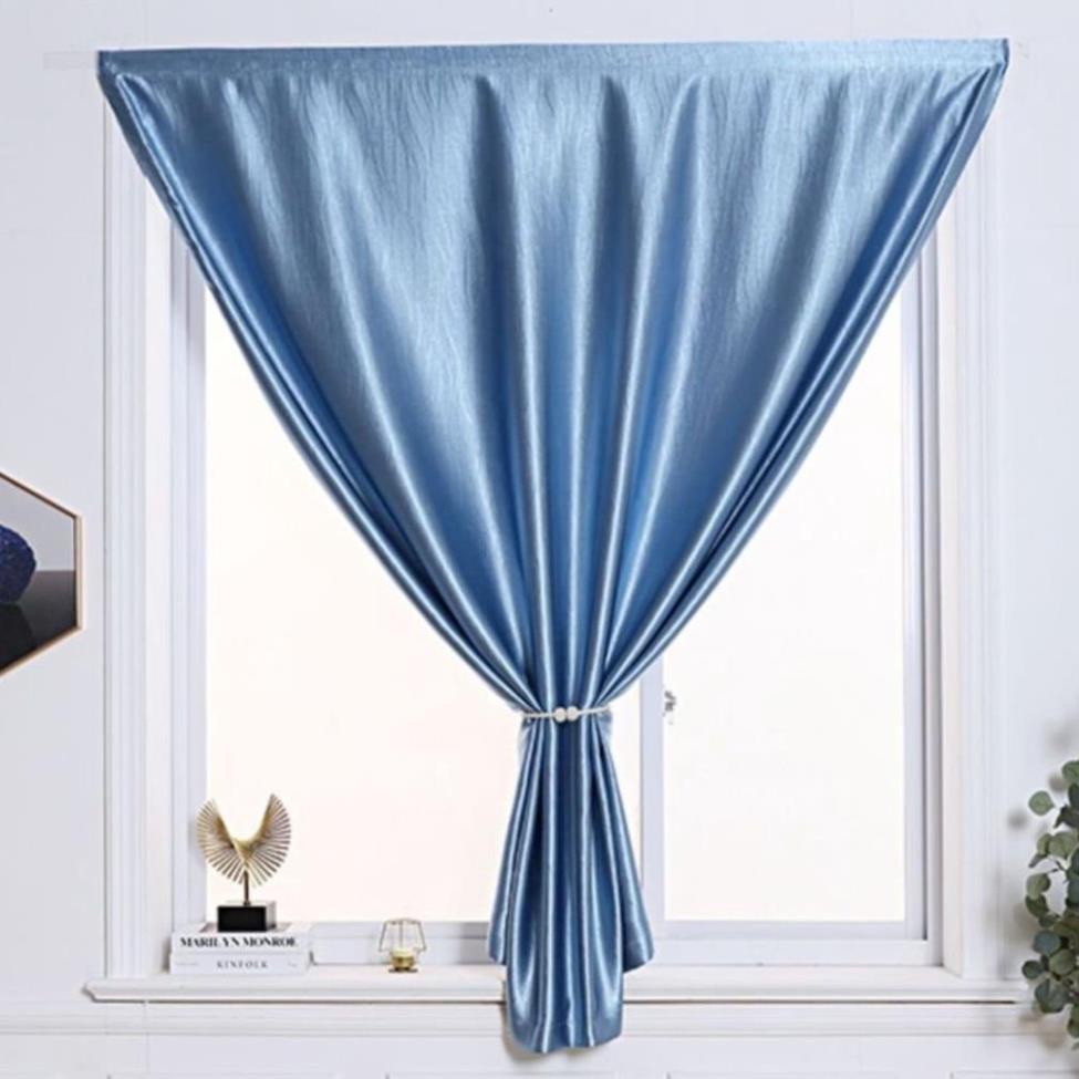 Rèm cửa dán tường, rèm cửa sổ vải gấm cao gấp, shop remcuamia - Ảnh 5