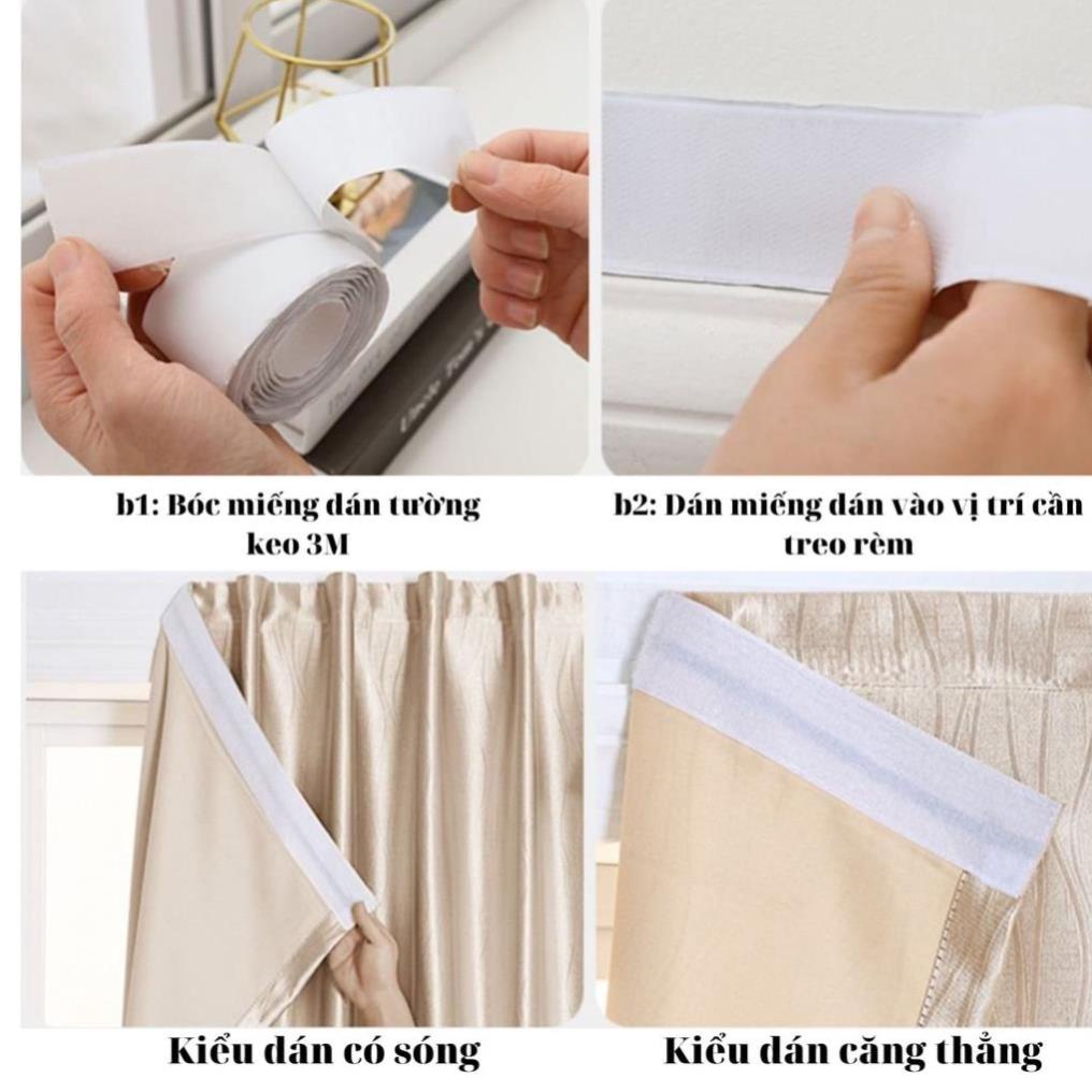 Rèm cửa dán tường