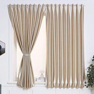 Rèm cửa dán tường, rèm cửa sổ vải gấm cao gấp, shop remcuamia - Ảnh 6