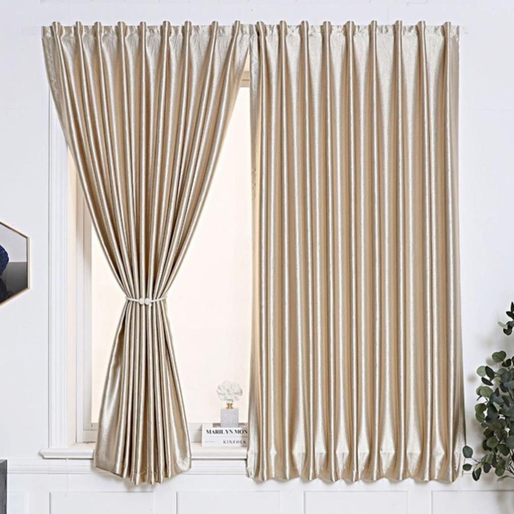 Rèm cửa dán tường, rèm cửa sổ vải gấm cao gấp, shop remcuamia - Ảnh 6