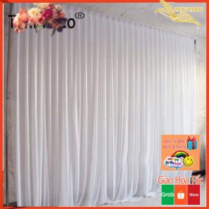 {LOẠI 1;ĐÃ MAY SẴN} Rèm vải voan thun dùng làm phông nền