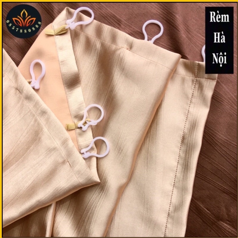 [ Rèm rido KB 24 ] Rèm cửa Rido Gấm dệt 3 lớp