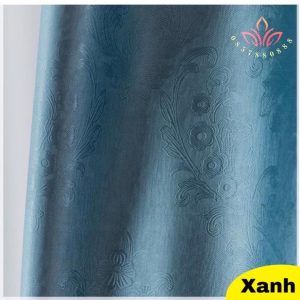 Rèm Cửa Sổ, Rèm Vải Che Nắng Vải Gấm Dệt Tinh  Sảo [ Rèm cửa gấm P24-13] - Ảnh 6
