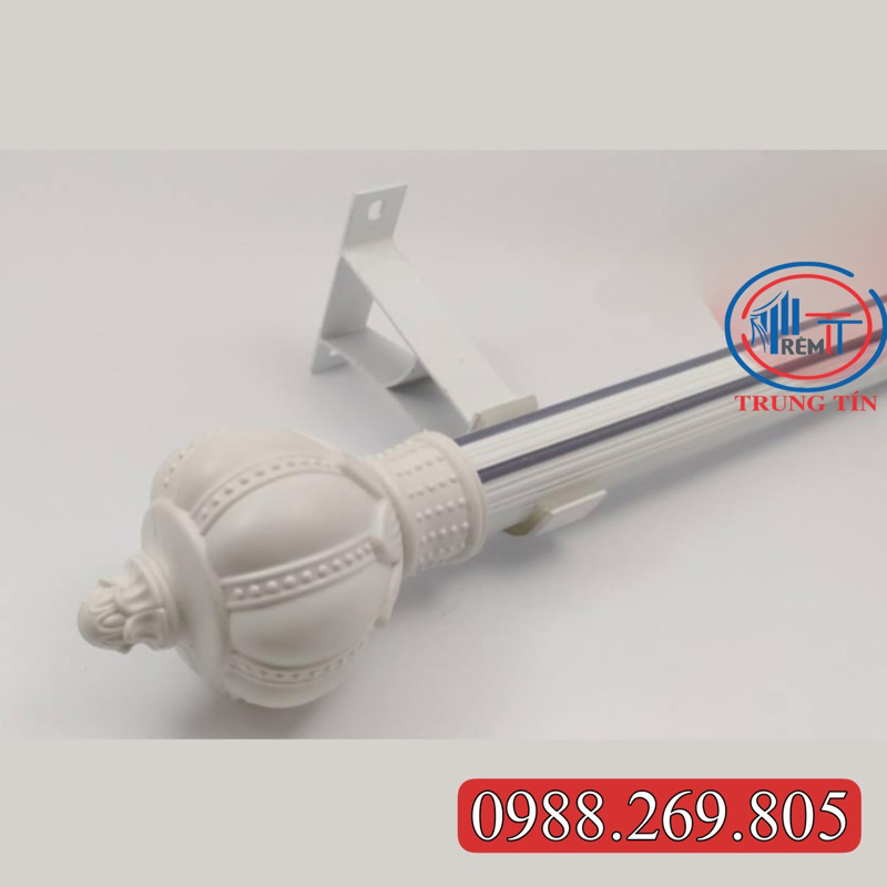 Combo Thanh Treo Rèm Vải Loại 1 Đầy Đủ Phụ Kiện