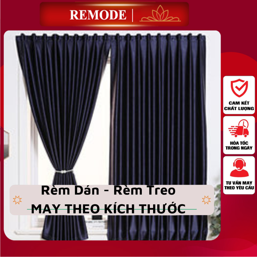 Rèm cửa dán tường