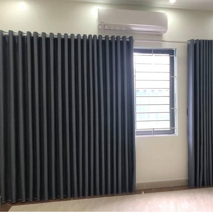 Rèm Điều Hòa Vải Thô Cao Cấp, Rèm Ngăn Lạnh Rèm Cửa Vải Thô Siêu Cản Nắng- Nhiều Kích Thước - Ảnh 3