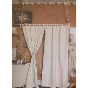 [Tặng Kèm Dây Rèm] Rèm Màn Cửa Vải Canvas Đẹp Loại 1 Phong Cách Vintage