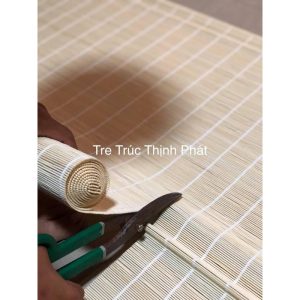 phồng nền mành tre chụp hình. IB kích thước khác. Vách ngăn mành tre nan 2.1li.