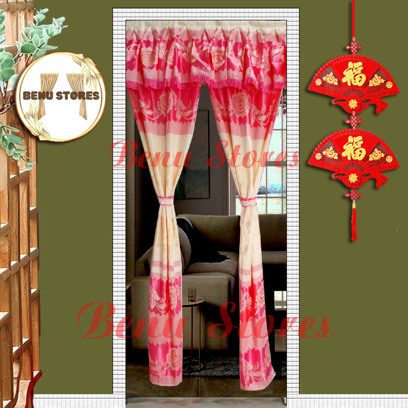 Rèm cửa chính, rèm cửa sổ BENU STORES gấm nổi se lai xung quanh giá rẻ, bền, đẹp nhiều màu sắc - Ảnh 5