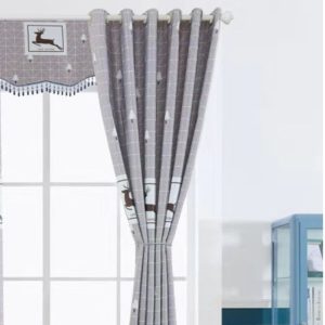 Rèm Vải Khoen Lỗ, Khoen Ri Đô, Rèm Dán Rừng Thông Xám Decor Kim Vinh DCKV305 - Ảnh 4