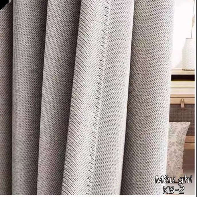Rèm Điều Hòa Vải Thô Cao Cấp, Rèm Ngăn Lạnh Rèm Cửa Vải Thô Siêu Cản Nắng- Nhiều Kích Thước - Ảnh 4