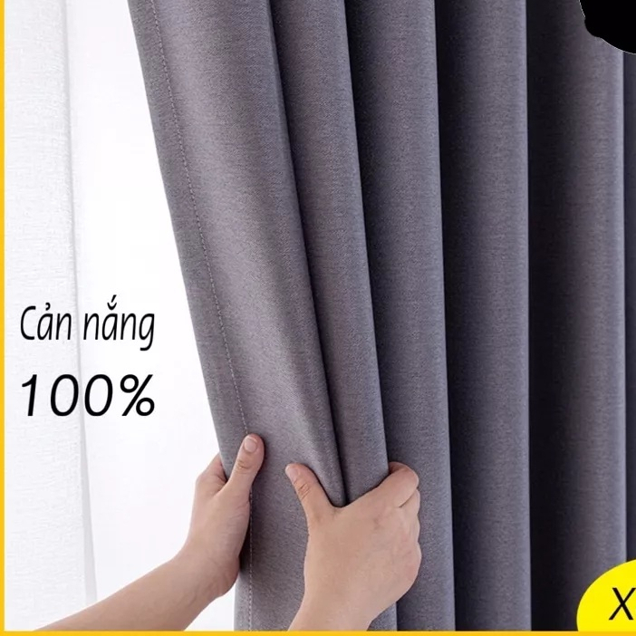 Rèm Điều Hòa Vải Thô Cao Cấp, Rèm Ngăn Lạnh Rèm Cửa Vải Thô Siêu Cản Nắng- Nhiều Kích Thước - Ảnh 5