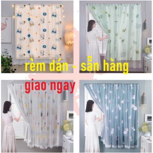 Rèm Cửa Sổ Phòng Ngủ Dán Tường