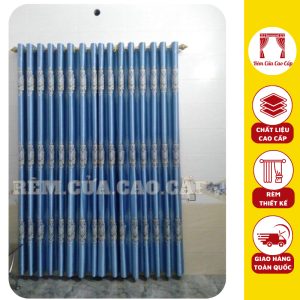 Rèm Cửa Vải Hoa 3D Nhiều Màu Sắc Đẹp Kích Thước Rộng  4m Cao 2