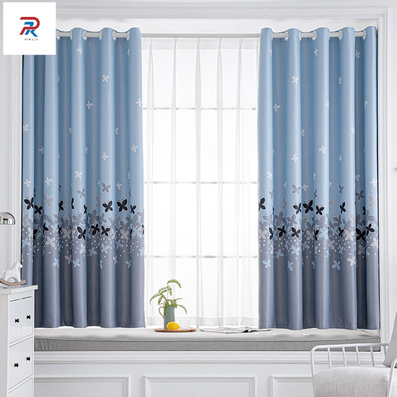 Rèm cửa sổ phòng ngủ cao cấp chống nắng tốt PK khoan lỗ RPK031