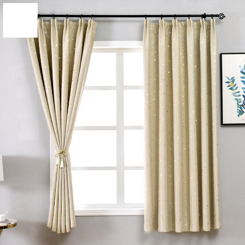 Rèm cửa sổ phòng ngủ cao cấp chống nắng tốt PK khoan lỗ - Ngôi Sao RPK066 - Ảnh 3