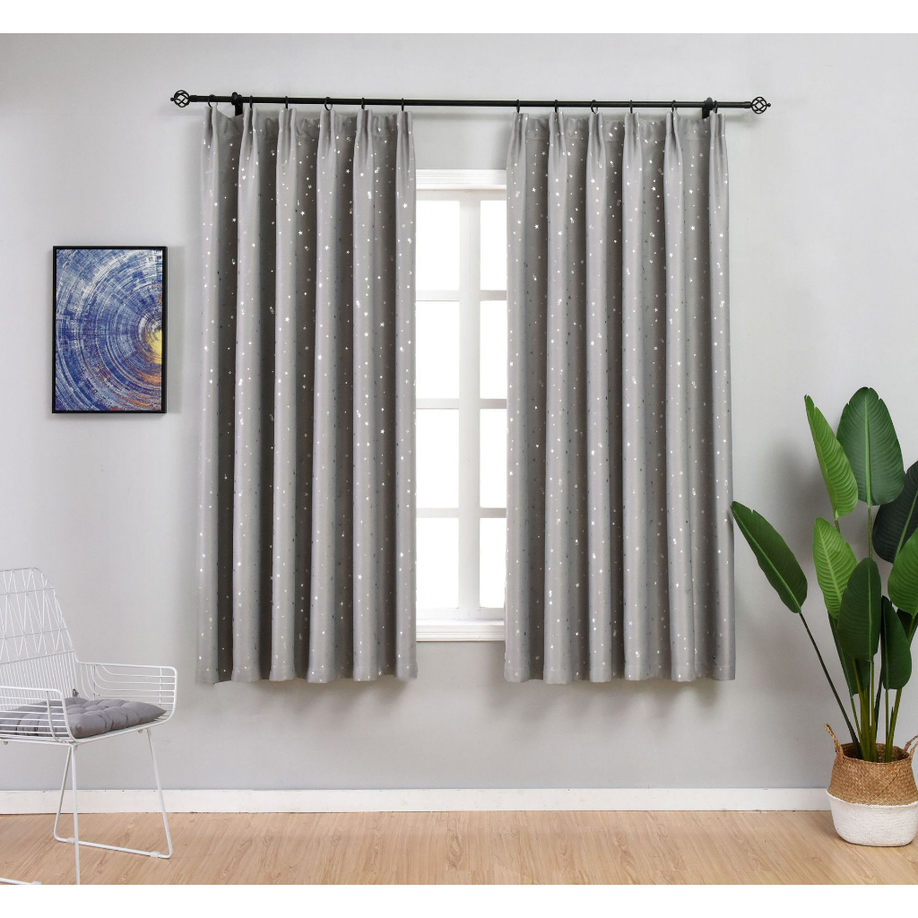 Rèm cửa sổ phòng ngủ cao cấp chống nắng tốt PK khoan lỗ - Ngôi Sao RPK066 - Ảnh 7