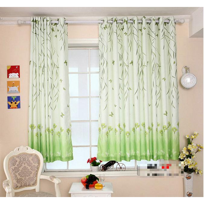 Rèm cửa sổ phòng ngủ che chắn lối đi PK Lá Cỏ RPK078 - Ảnh 3