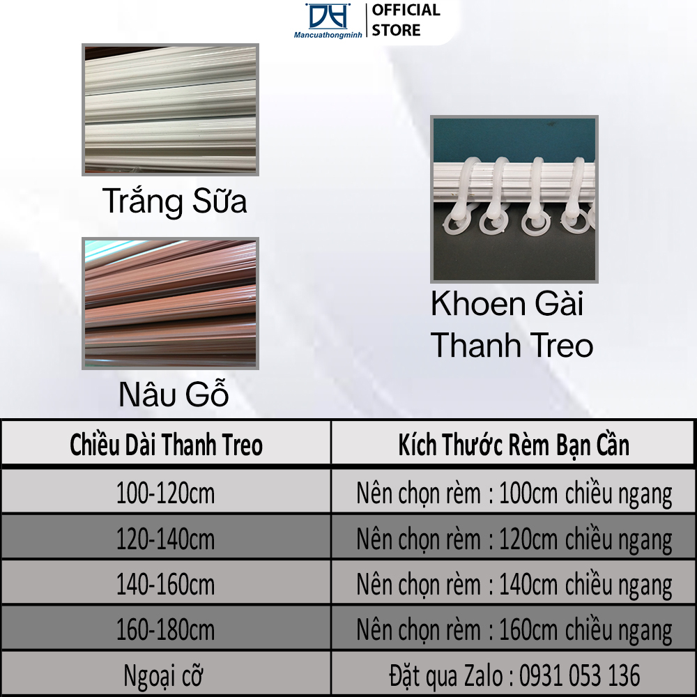 Rèm cửa sổ phòng ngủ Loại 1 chống nắng cao cấp, màn vải treo tường trang trí decor cửa chính MCVIP03 Mancuathongminh - Ảnh 5