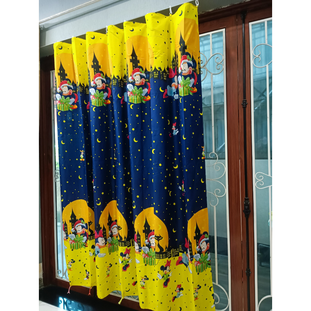 Rèm che ngăn phòng vải Cotton Poly có móc treo sẵn,đủ kích thước - Ảnh 7