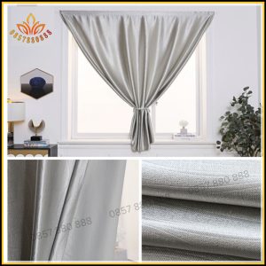 rèm dán cửa sổ vải gấm sang chảnh