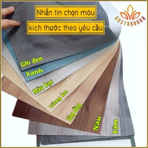 [ Rèm Dán Vải  Gấm KB24 ] Rèm dán tường, rèm dán cửa sổ vải gấm sang chảnh - Ảnh 6