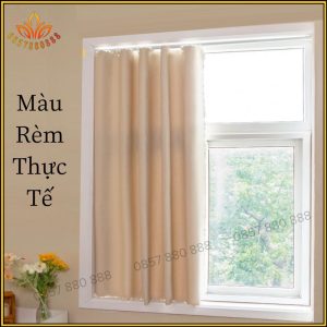 [ Rèm Rido Đẹp KB24 ] Rido rèm cửa, vách ngăn phòng, rèm luồn dây vải gấm đẹp - Ảnh 4