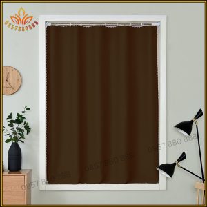 rèm luồn dây vải gấm đẹp