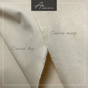 Rèm vải Linen che tủ, bếp, cửa sổ vải canvas - Ảnh 4
