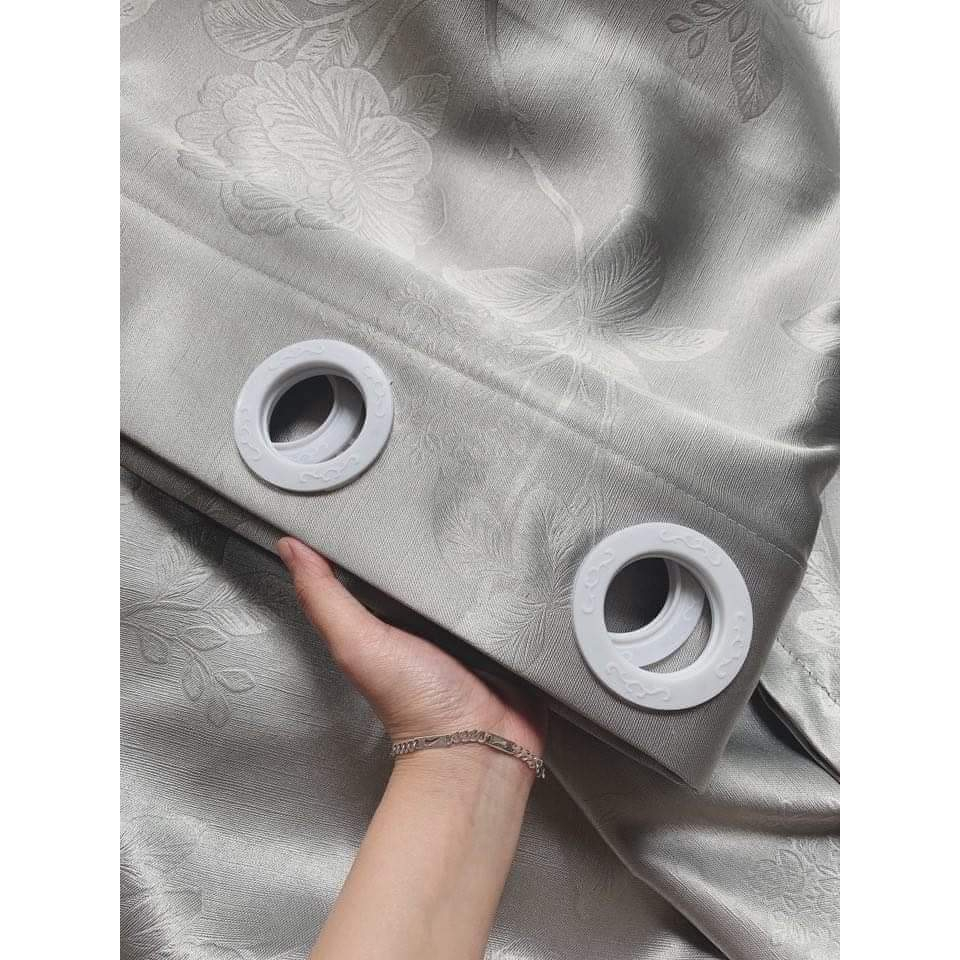 Rèm Cửa Che Nắng Vải Dệt 3 Lớp Sang Chảnh, Rèm cửa sổ Siêu Đẹp Siêu Bền ( kb24 mã 12) - Ảnh 3