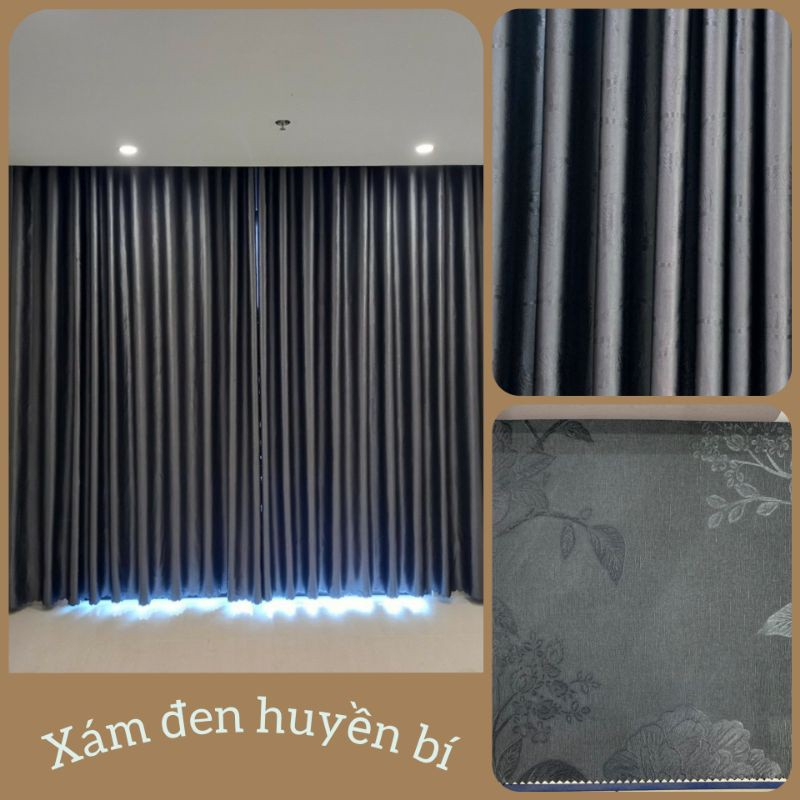 Rèm Cửa Che Nắng Vải Dệt 3 Lớp Sang Chảnh, Rèm cửa sổ Siêu Đẹp Siêu Bền ( kb24 mã 12) - Ảnh 6