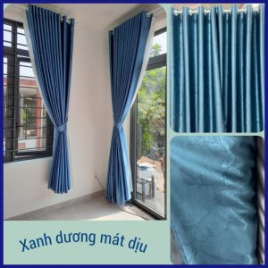 Rèm Cửa Che Nắng Vải Dệt 3 Lớp Sang Chảnh