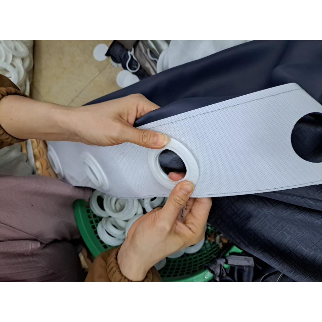 Khoen Ore Rèm Vải, Vòng Ốp Nhựa Chống Bung May Rèm Vải Ore Rèm ...
