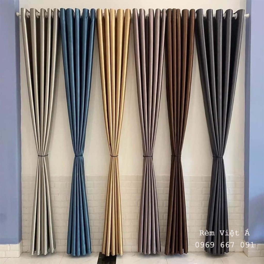 Rèm Gấm Sợi Dệt 3 Lớp