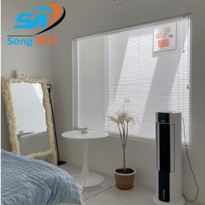 [Giảm Giá]Rèm Sáo Nhôm ST01 Trắng -> ST35 (Đặt theo kích cỡ cửa+chọn màu) Rèm Cửa Sổ - Ảnh 5