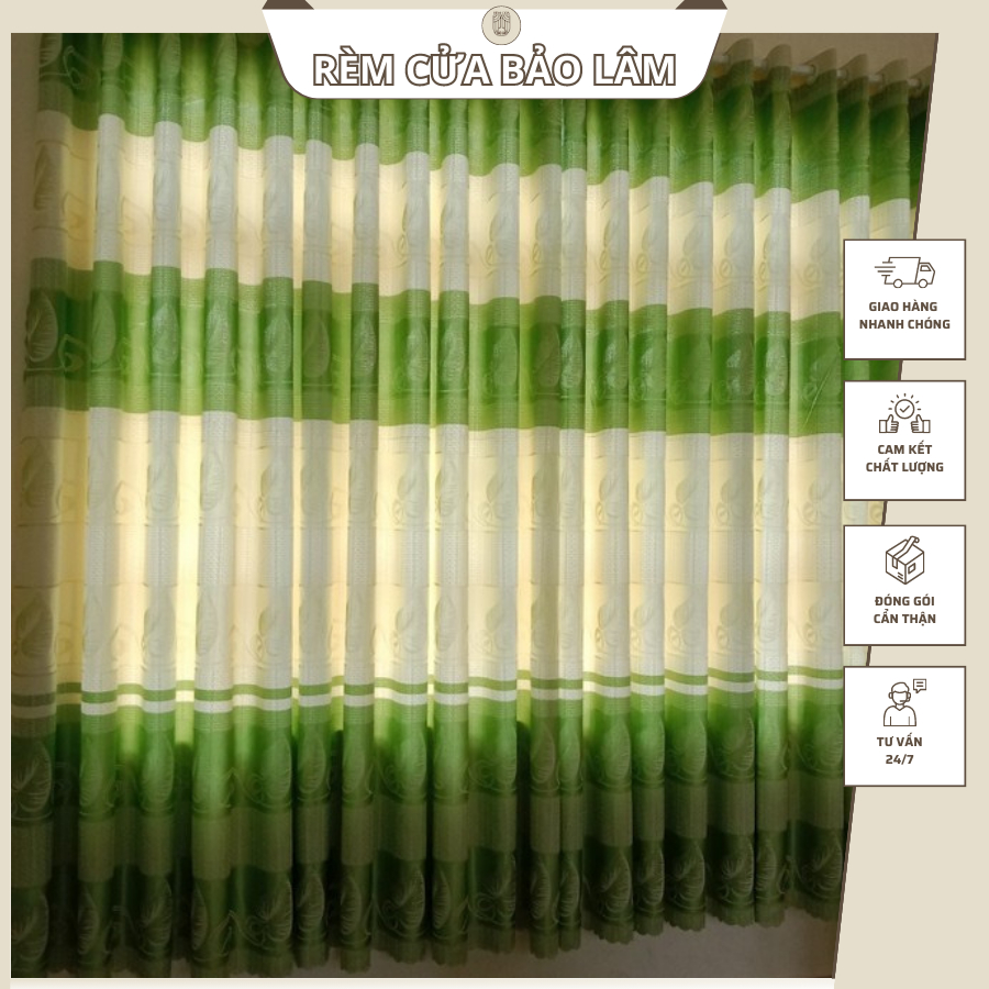 Rèm Cửa Sổ Chống Nắng Vải Gấm BL3 Bảo Lâm
