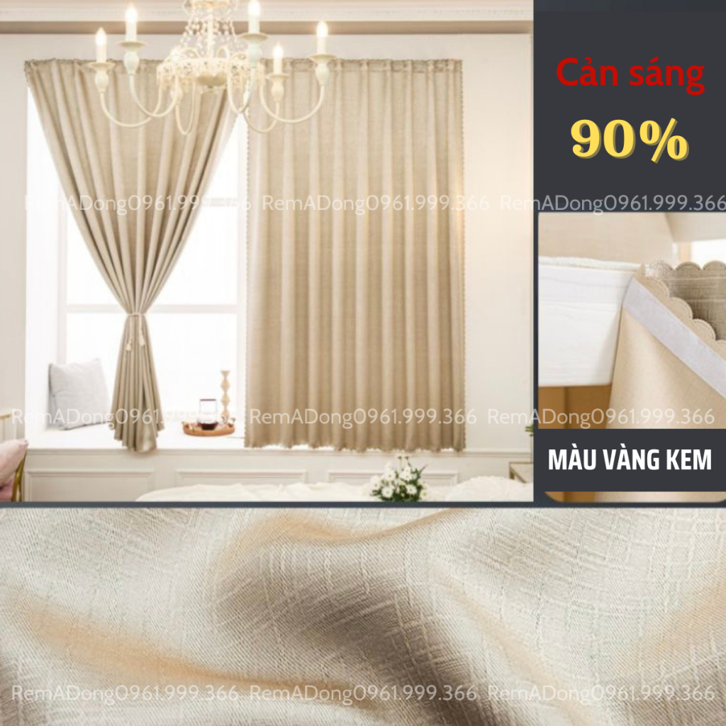 (NHIỀU SIZE) Rèm Cửa Dán Tường Á Đông, rèm cửa sổ chống nắng treo phòng ngủ, giường tầng, dán bếp, màn cửa decor - Ảnh 7