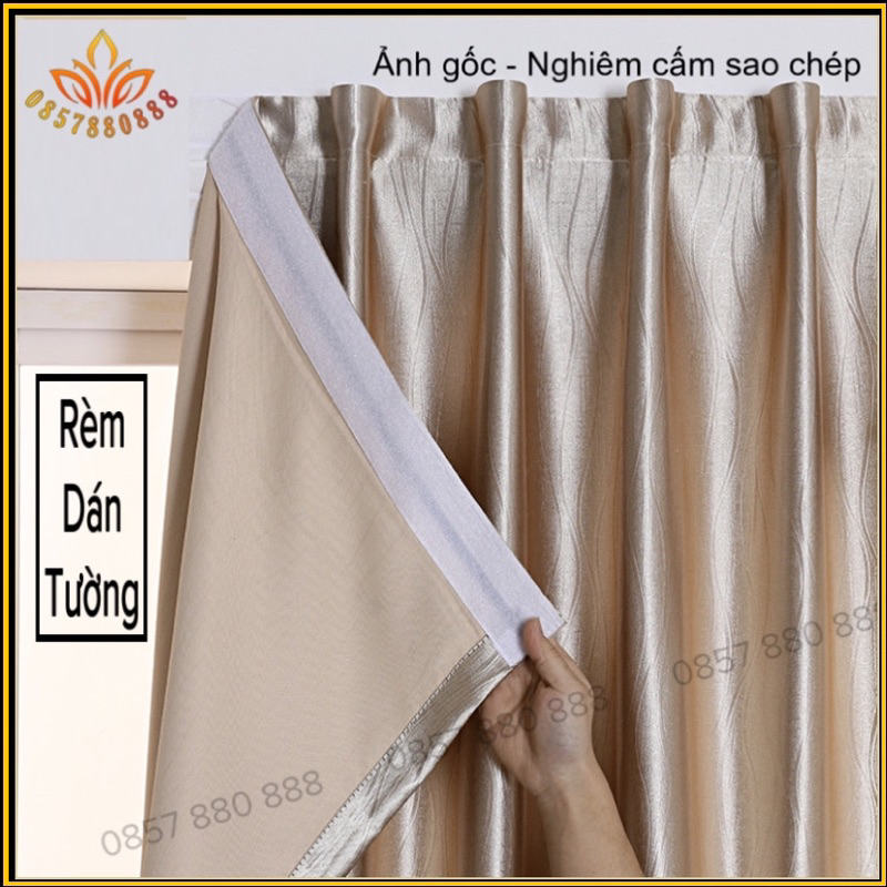 [ Rèm dán KB24 ] Rèm cửa dán tường